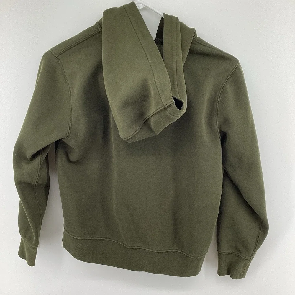 Boys Polo‎ Ralph Lauren Full Zip Hooded Sweatshirt Medium (10-12) Olive Green